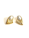 Statement Pearls  Earrings - Trio Earrings