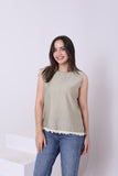 Linen Sleeveless Top (3833) - Just4Women