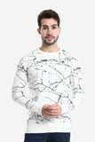 Art Painted Winter Pullover (5071) - White Rabbit