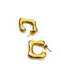 Modernist Square Hoops - Trio Earrings