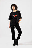 Black Verified Hobb Oversized T-Shirt - Boshies