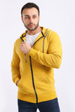 Ribbed Comfy Zip Through Hoodie (402) - White Rabbit