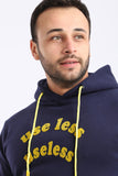 Inner Fleece Hoodie With Front Pocket (141) - White Rabbit