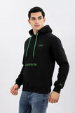 Fleeced Hoodie With Kangroo Pocket (128) - White Rabbit