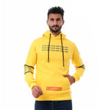 Hooded Neck Kangaroo Pocket Hoodie (107) - White Rabbit