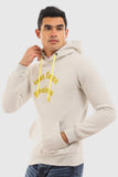 Inner Fleece Hoodie With Front Pocket (141) - White Rabbit