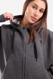 Boxy Zip Up Jacket (40068) - Fit Freak