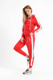 Red Classic Basic Tracksuit - Fit Freak