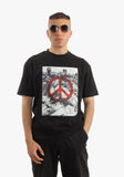 Peace Print Oversize T-Shirt - New Horizon