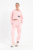 Light Pink Chill Oversized Piping Set - Fit Freak