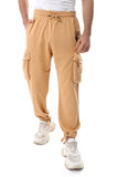 Elastic Waist With Drawstring Sweatpants - White Rabbit