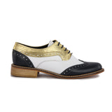 Women Honeycomb Oxford Shoes - Tayree