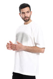 Slip On Prominent Pattern T-Shirt - White Rabbit
