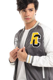 Casual Bomber Jacket With Neck (1416) - White Rabbit