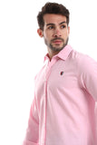 Front Textured Men Shirt (2050) - White Rabbit