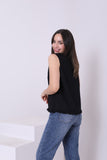 Linen Sleeveless Top (3833) - Just4Women