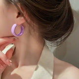 Hollow Cercil Earring - Fluffy