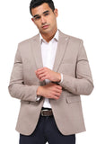 Tweed Pattern Regular Fit Blazer  - White Rabbit