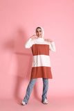 Oversized Cotton T-Shirt (3675) - Just4Women