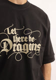 Dragon Print Oversize T-Shirt - New Horizon