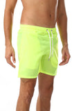 Side Pockets Plain Swim Shorts - White Rabbit