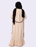 Shirt Dress With Elegant Ruffles - Allura