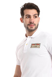 Double Buttoned Short Sleeves Pique Polo - White Rabbit