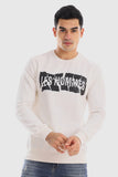 Printed Slip On Fashionable Sweatshirt (304) - White Rabbit