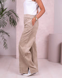 Corduroy Shirt and Pants Set (W707) - Just4Women