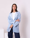 Wool Coat With Pockets (W713) - Just4women