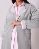 Wool Coat With Pockets (W713) - Just4women