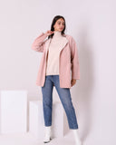 Wool Coat With Pockets (W713) - Just4women