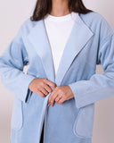 Wool Coat With Pockets (W713) - Just4women