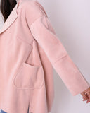 Wool Coat With Pockets (W713) - Just4women