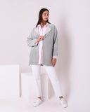 Wool Coat With Pockets (W713) - Just4women