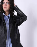 Classic Leather Jacket (W714) - Just4Women