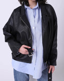 Classic Leather Jacket (W714) - Just4Women