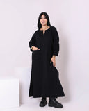 Polar Long Sleeve Maxi Dress (W715) - Just4Women