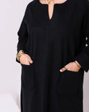 Polar Long Sleeve Maxi Dress (W715) - Just4Women