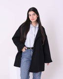 Felt Long Soft Jacket (W717) - Just4Women