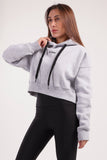 Boxy Cropped Basic Hoodie (40029) - Fit Freak