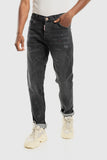 Front Wash With Splatter Jeans (1113) - White Rabbit