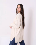 Trico Oversized Pullover (K732) - Just4Women