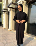 Oversized Trico Dress (K733) - Just4women