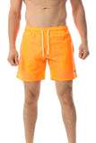 Side Pockets Plain Swim Shorts - White Rabbit