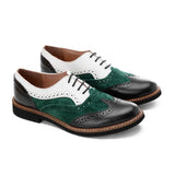 Women Emerald Oxford Shoes - Tayree
