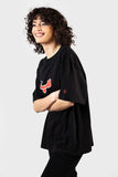 Black Verified Hobb Oversized T-Shirt - Boshies