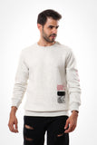 Side Pocket Full Sleeves Sweatshirt (140) - White Rabbit