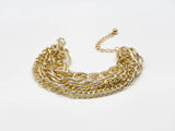 Three Lines Chains Tangled Bracelet - Fluffy