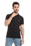 Double Buttoned Short Sleeves Polo Shirt - White Rabbit